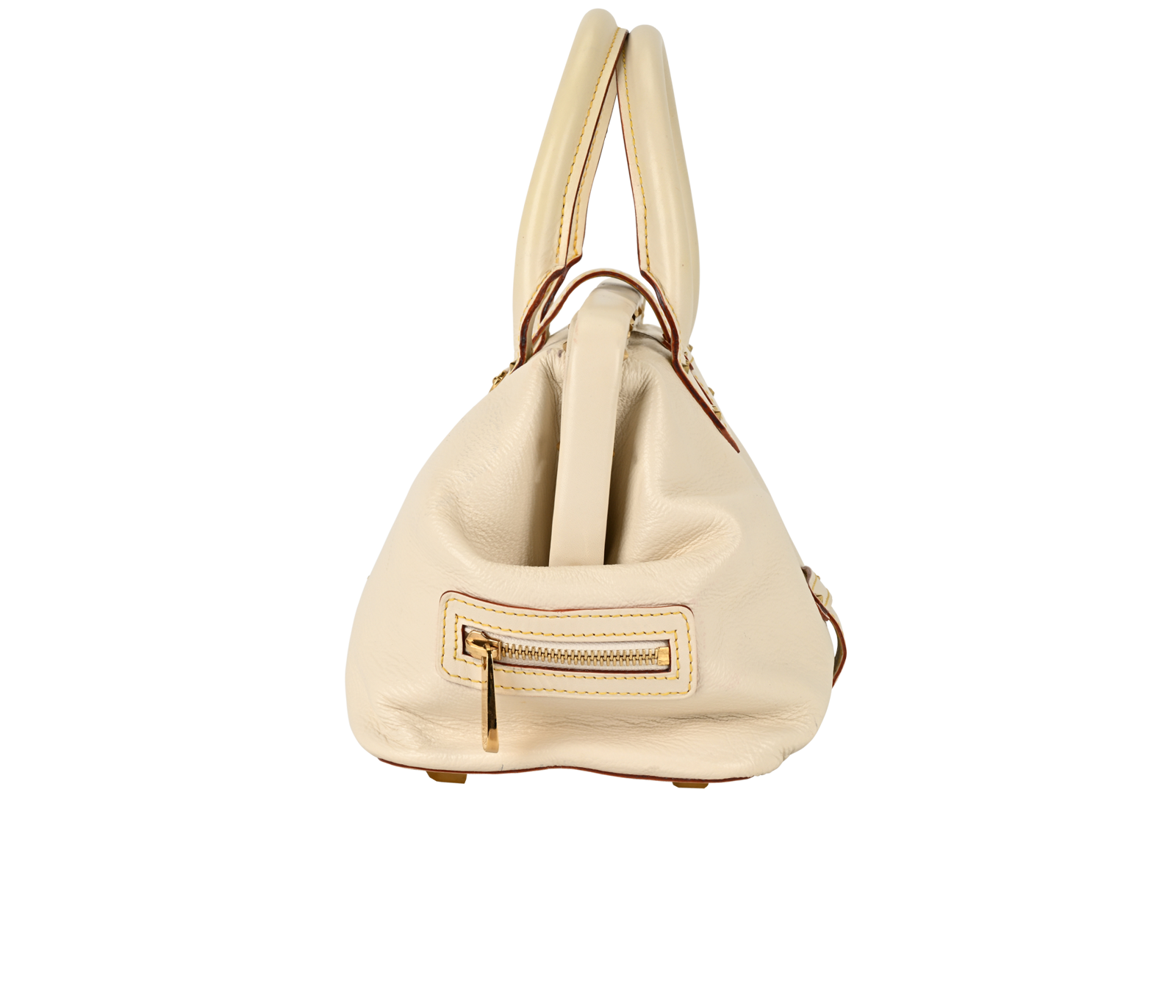 L'Ingenieux, &pound;450, Handbags, Cream, Leather, Side view